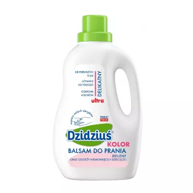 Dzidziu� Ultra delikatny balsam do prania bielizny niemowl�cej i dzieci�cej Kolor 1500ml 1.5 l