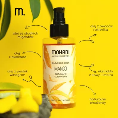Mohani Olejek do ciaa mango ujdrnienie 150 ml