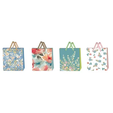 Beniamin Torebka ozdobna ma�a 18x23x8cm Kwiaty mix