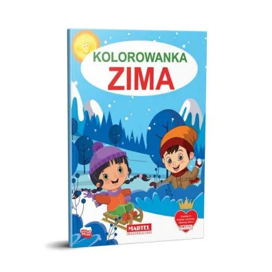 Zima kolorowanka