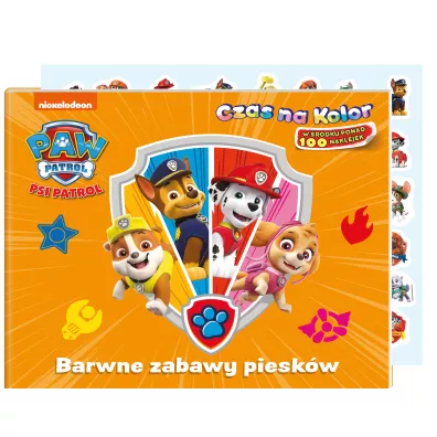 Psi Patrol. Czas na kolor. Barwne zabawy piesk�w