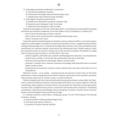 Trening percepcji wzrokowej. Cz�� A. �wiczenia doskonal�ce koordynacj� wzrokowo-ruchow�. R�ka i oko