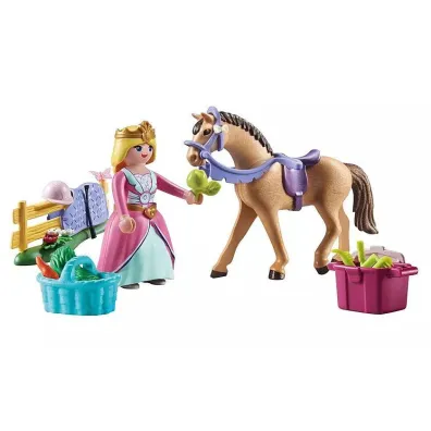 Playmobil Princess Magic Ksi�niczka z koniem 71801