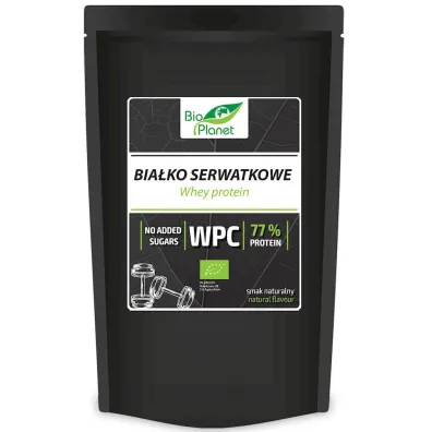 Bio Planet Bia�ko serwatkowe naturalne (koncentrat wpc 77) 150 g Bio