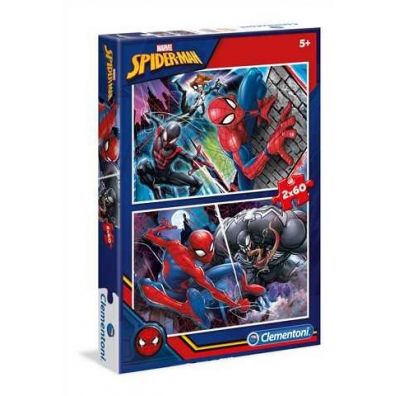 Puzzle 2x60 el. Spider-Man 07137 Clementoni