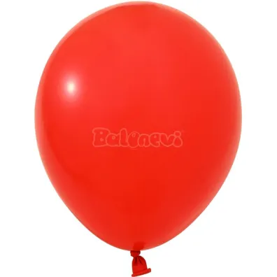 GoParty Balony lateksowe Pastel czerwone 25cm 100 szt