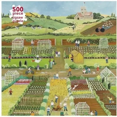 Puzzle 500 Allotments 2012 Judy Joel Flame Tree