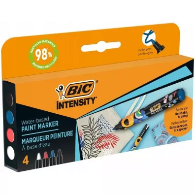 Bic Markery akrylowe Intensity Classic Paint 4 szt.