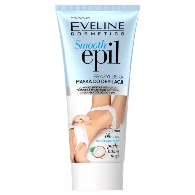 Eveline Cosmetics Smooth Epil brazylijska maska do depilacji 175 ml