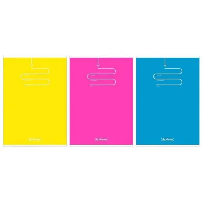 Herlitz Zeszyt A5 Color blocking kratka 16 kartek