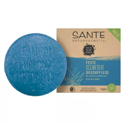 Sante Mydo w kostce do ciaa Aloes i Sl morska Ocean dive 80 g