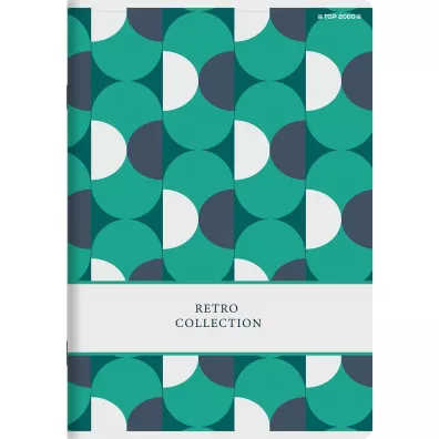 Top-2000 Zeszyt A5 z marginesem linia, 9 mm 60 kartek