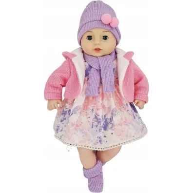 Bobas m�wi i �piewa, zamyka oczy 45cm MarioToys