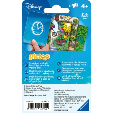 Gra karciana `Pictoo Disney` Ravensburger