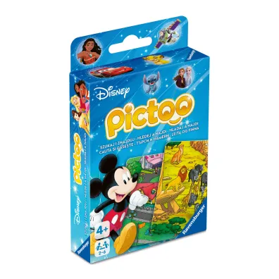 Gra karciana `Pictoo Disney` Ravensburger