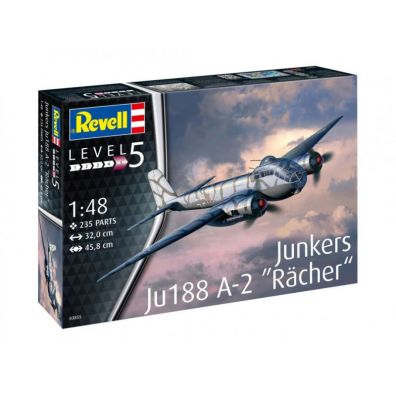 Samolot do sklejania 1:48 03855 Junkers Ju188 A-2 "Rcher" Revell