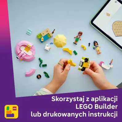 LEGO Friends Impreza na basenie z jednoro�cem i flamingiem 42658