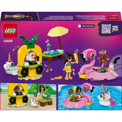 LEGO Friends Impreza na basenie z jednoro�cem i flamingiem 42658