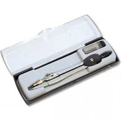 Titanum Cyrkiel metalowy w etui 2 elementy