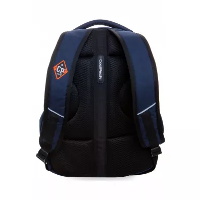 Plecak szkolny CoolPack Bentley z naszywkami