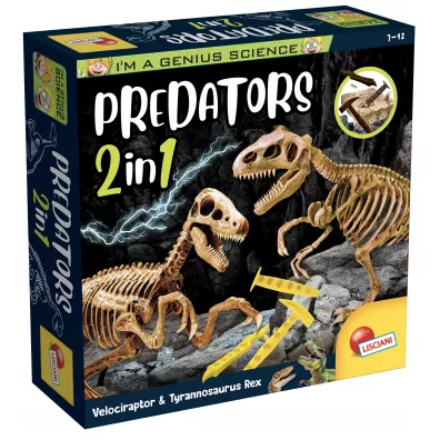 I'm a Genius Science Predators 2 w 1 Lisciani