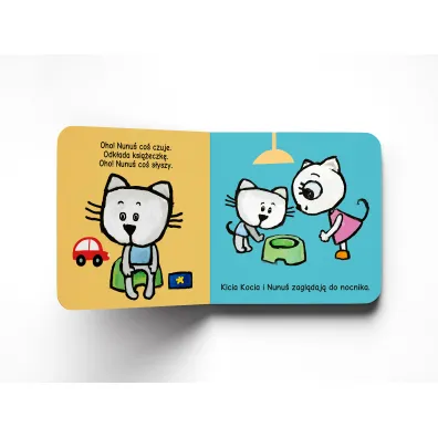 Kicia Kocia i Nunu�. Na nocniku