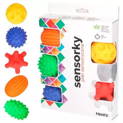 Piki sensoryczne 5szt Hencz