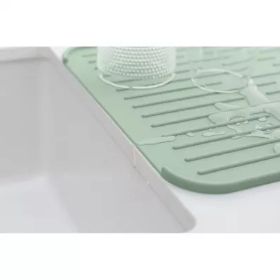 Brabantia Silikonowa mata do suszenia naczy Jade Green 203329