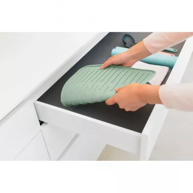 Brabantia Silikonowa mata do suszenia naczy Jade Green 203329