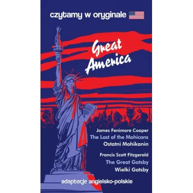Great America. Czytamy w oryginale (barwione brzegi) - James Fenimore Cooper