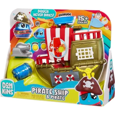 DohKins Zestaw do zabawy statkiem pirackim Mga Entertainment