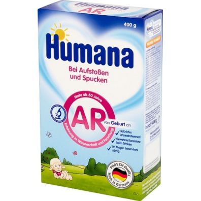 Humana AR Mleko pocztkowe od urodzenia przeciw ulewaniom 400 g