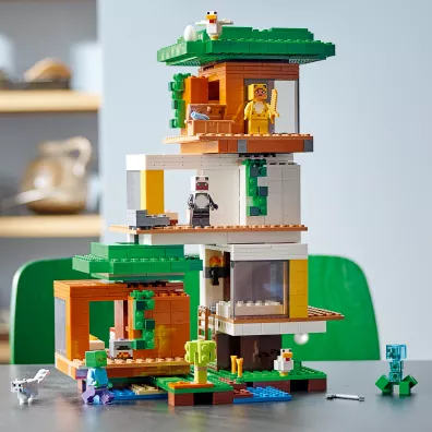 LEGO Minecraft Nowoczesny domek na drzewie 21174