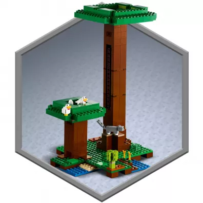 LEGO Minecraft Nowoczesny domek na drzewie 21174