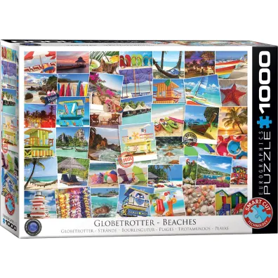 Puzzle 1000 el. Globetrotter - Pla�e Eurographics