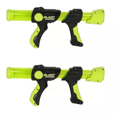 Pistolet na kulki piankowe x2 zestaw + maska ochronna x2