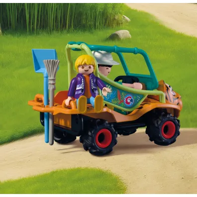 Playmobil Animals & Friends Opiekun zwierz�t z�pojazdem 72072