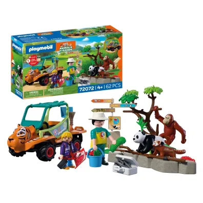 Playmobil Animals & Friends Opiekun zwierz�t z�pojazdem 72072