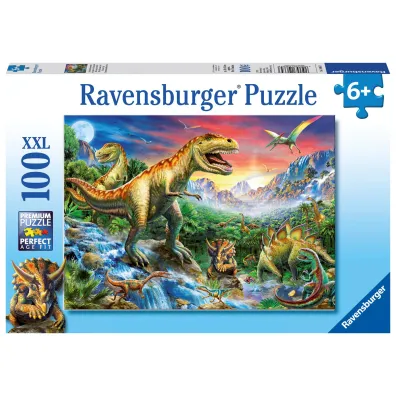Puzzle 100 el. Epoka Dinozaur�w Ravensburger