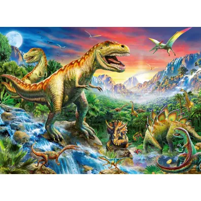 Puzzle 100 el. Epoka Dinozaur�w Ravensburger