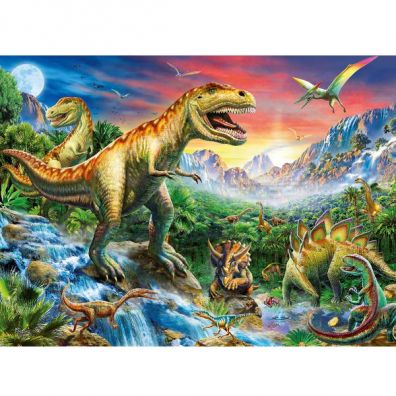 Puzzle 100 el. Epoka Dinozaurów Ravensburger