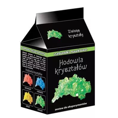 Hodowla kryszta��w zielone kryszta�y Ranok-Creative