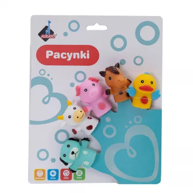 Pacynki na palce zwierz�tka farma Askato