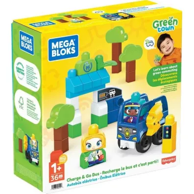 Mega Bloks Ekoautobus Zestaw klockw EKO HDX90
