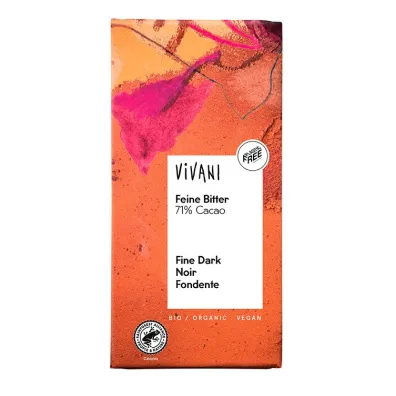 Vivani Czekolada gorzka 71 % 80 g Bio