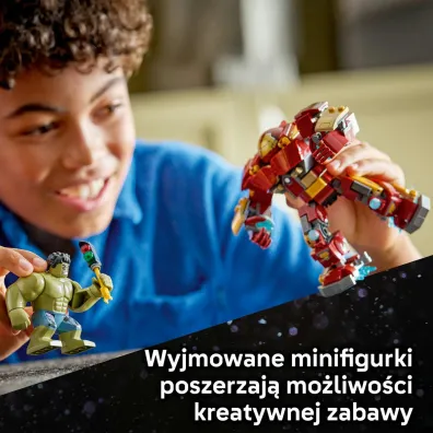 LEGO Super Heroes Epicka bitwa: Hulkbuster kontra Hulk 76343