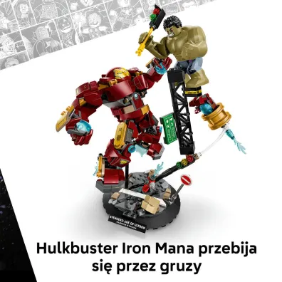 LEGO Super Heroes Epicka bitwa: Hulkbuster kontra Hulk 76343