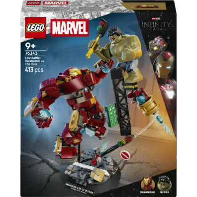 LEGO Super Heroes Epicka bitwa: Hulkbuster kontra Hulk 76343