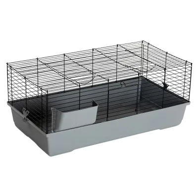 PanamaPet Klatka dla gryzoni i kr�lika, CAVIA, szary, 120 x 60 x 50 cm
