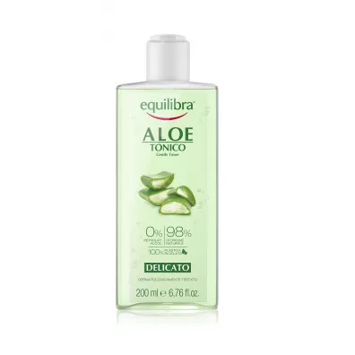 Equilibra Aloe Gentle Toner tonik aloesowy do twarzy 200 ml